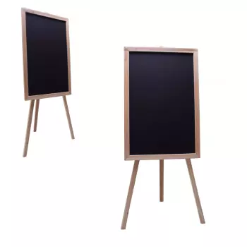 ATRIL PIZARRA NEGRA TIZA 50x90x150 CMS