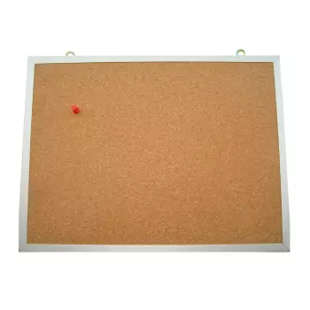 PIZARRA CORCHO 60x90 CM BORDE ALUMINIO